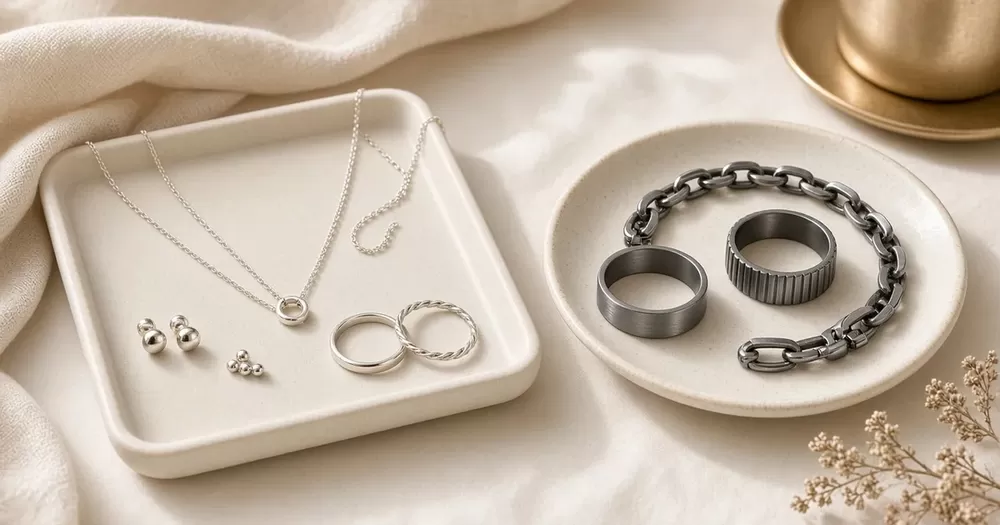 Titanium Steel vs 316L: What Resellers Should Stock | WholesaleJewelryOnly