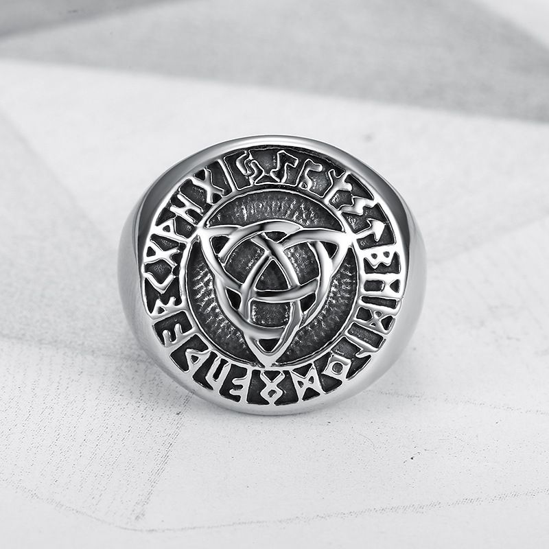 Wholesale Vintage Viking Men's Ring Celtic Stainless Steel Ring | Wholesale Jewelry Only 1
