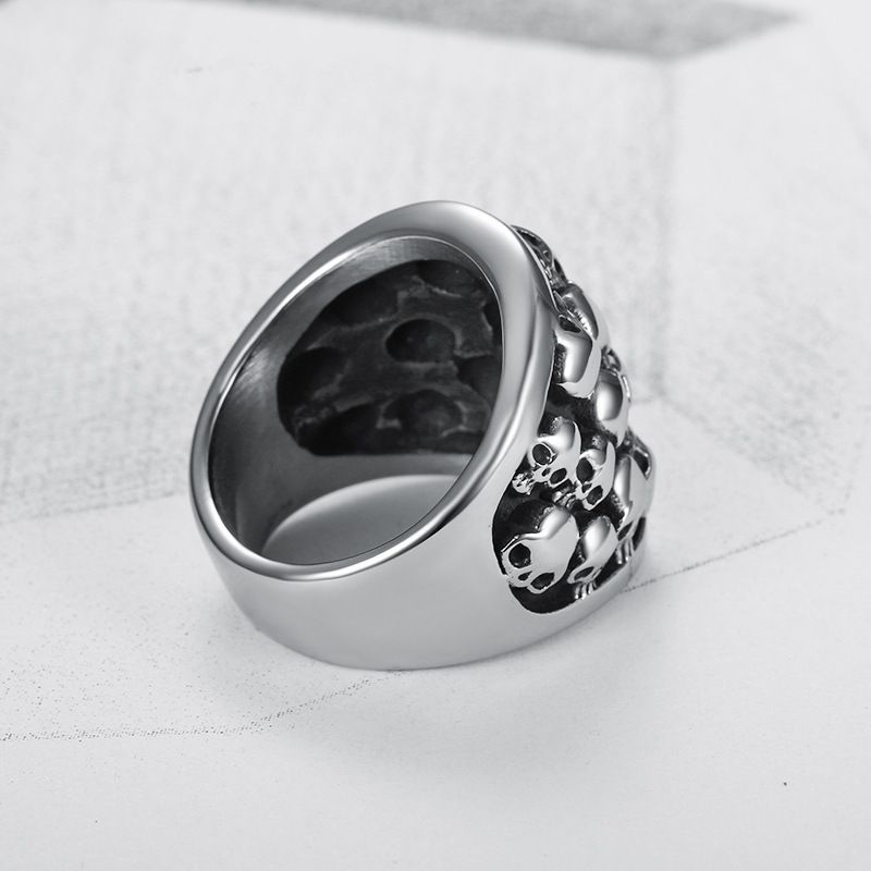 Men's Skull Ring Punk Titanium Rings Wholesale | Wholesale Jewelry Only 1