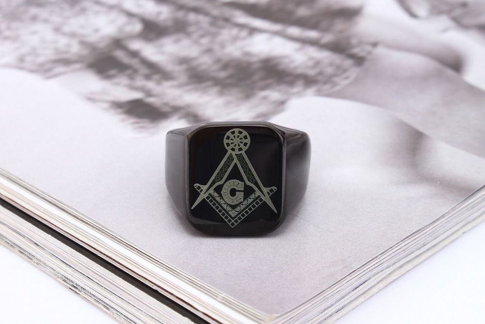 Vintage ins style men's stainless steel cast ring Wholesale | Wholesale Jewelry Only 5