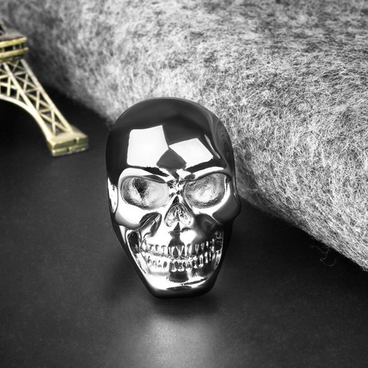 Vintage Punk Stainless Steel Skull Men's Ring