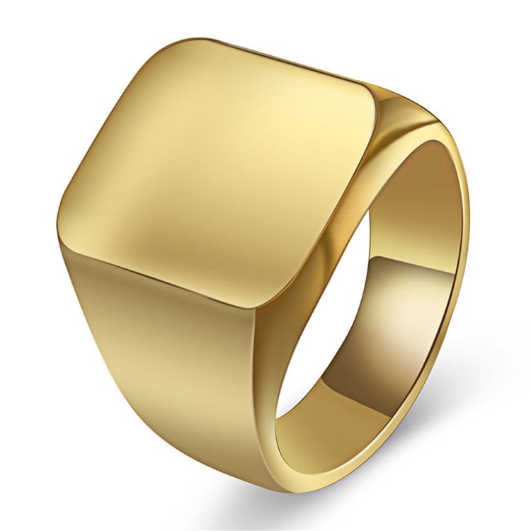 Wholesale Fashion Men's Celebrity Titanium steel ring