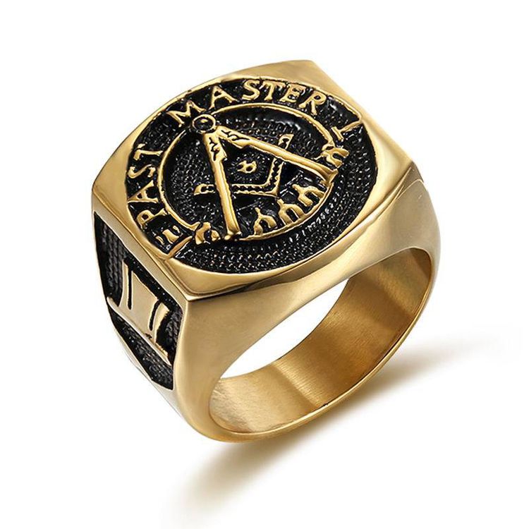 Mystic Vintage Titanium Men's Ring Hot Sale