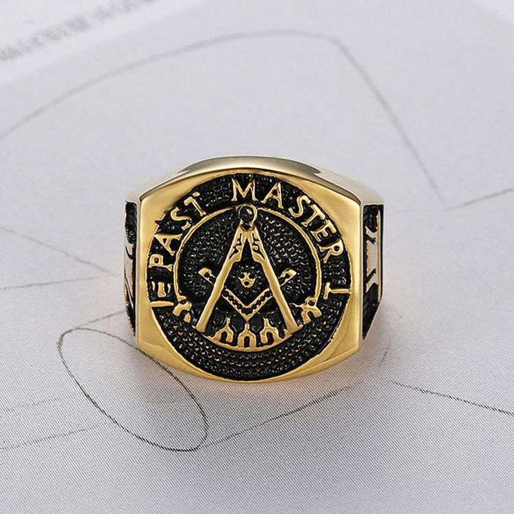 Mystic Vintage Titanium Men's Ring Hot Sale