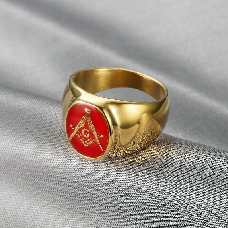 Creative Minimalist Men's Ring Vintage Street Titanium Ring Wholesale | Wholesale Jewelry Only 2