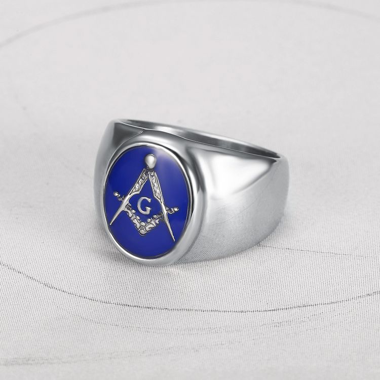 Creative Minimalist Men's Ring Vintage Street Titanium Ring Wholesale | Wholesale Jewelry Only 3