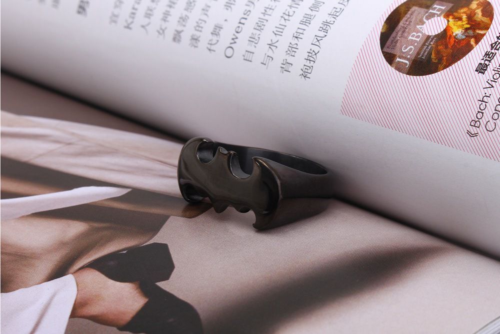 Street Fashion Retro Cool Bat Titanium Ring Wholesale | Wholesale Jewelry Only 4