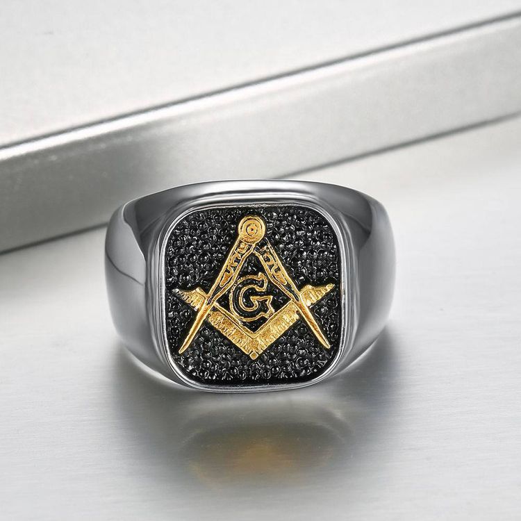 Hip Hop Classic Men's Ring Vintage Wholesale Titanium Ring