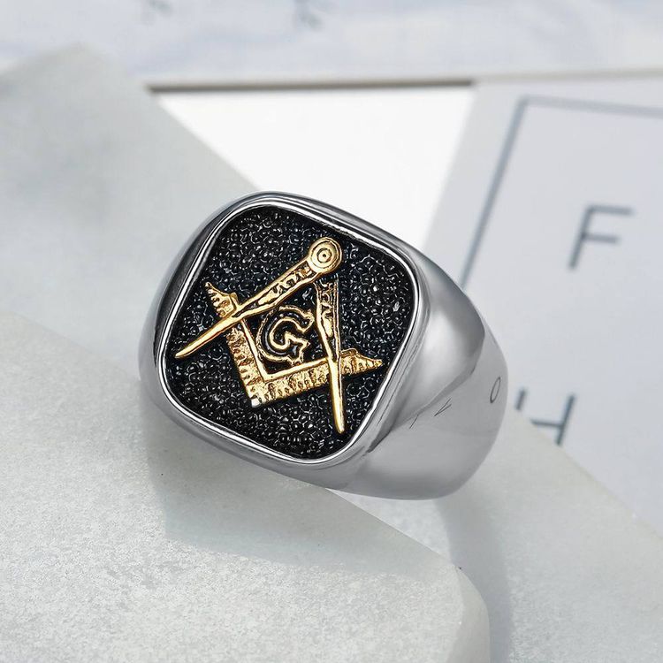 Hip Hop Classic Men's Ring Vintage Wholesale Titanium Ring | Wholesale Jewelry Only 3
