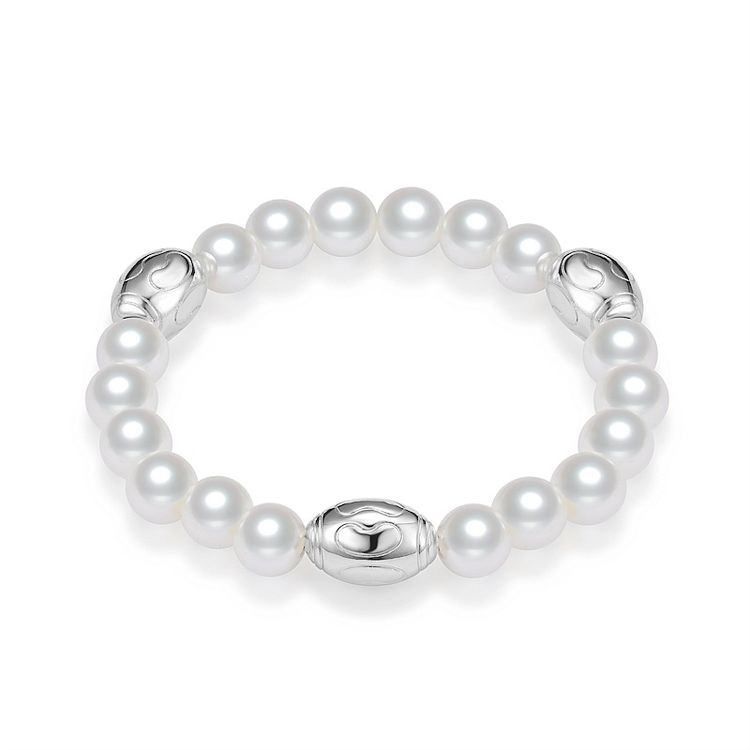 Fashion PEC pearl elastic threading Wholesale beads Bracelet