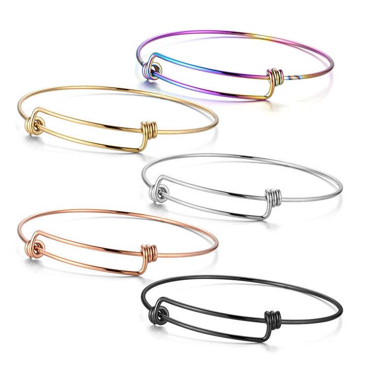 Size adjustable Vegetable Titanium Steel Fashion Bracelet Wholesale