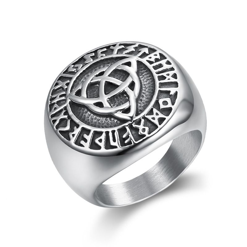 Wholesale Vintage Viking Men's Ring Celtic Stainless Steel Ring | Wholesale Jewelry Only 0