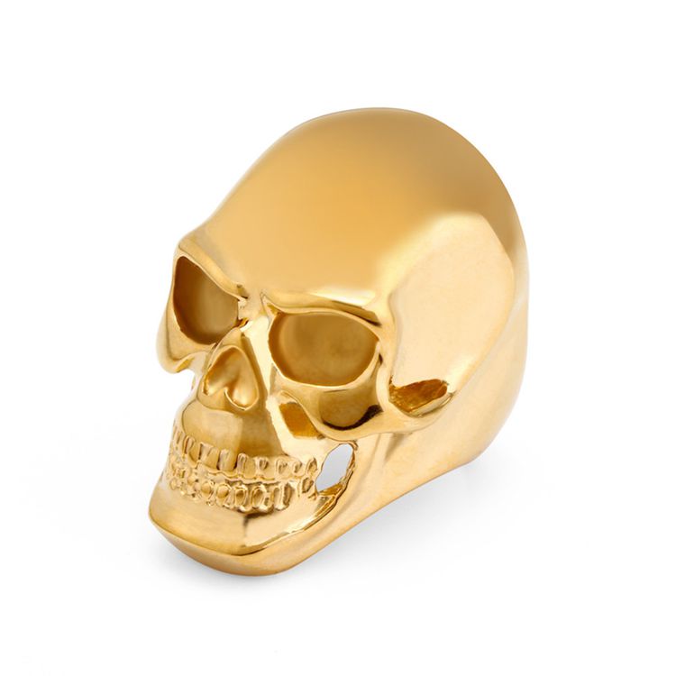 Vintage Punk Skull Ring Titanium Steel Men's Ring Wholesale | Wholesale Jewelry Only 5