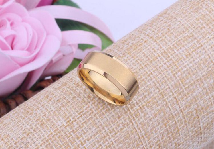 Retro Tungsten steel ring brushed titanium steel men's ring | Wholesale Jewelry Only 3