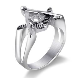 Vintage Stainless Steel Men's Ring Cast Titanium Jewelry | Wholesale Jewelry Only