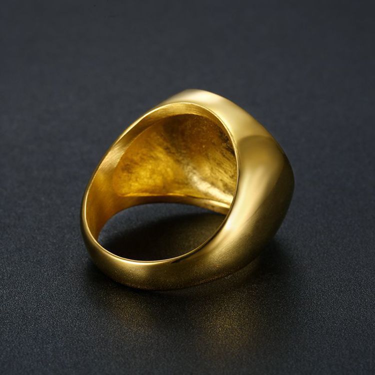 Hip Hop Punk Vintage Tree of Life Men's Stainless Steel Ring | Wholesale Jewelry Only 2