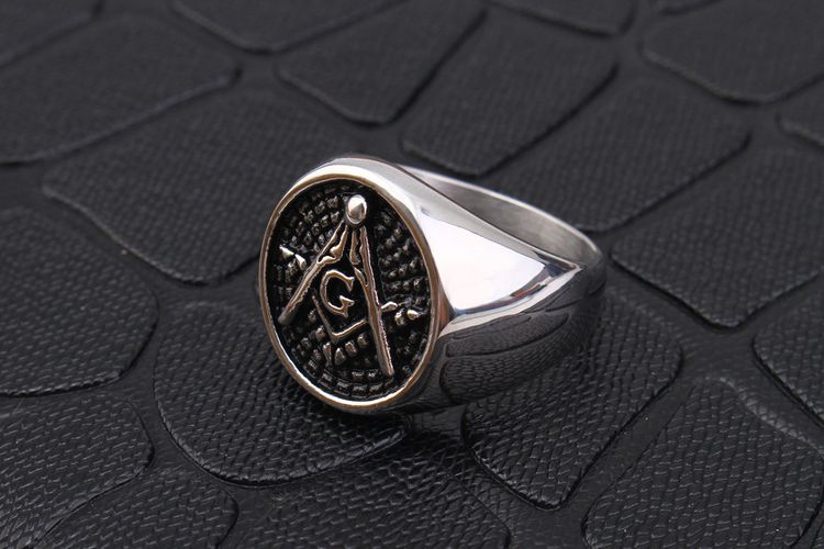 Wholesale Vintage Punk Titanium Men's Ring | Wholesale Jewelry Only 3