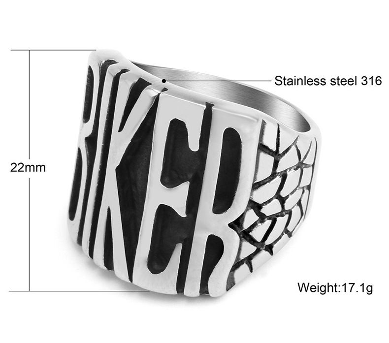 Stainless steel men's fashion ring creative casting ring wholesale | Wholesale Jewelry Only 2