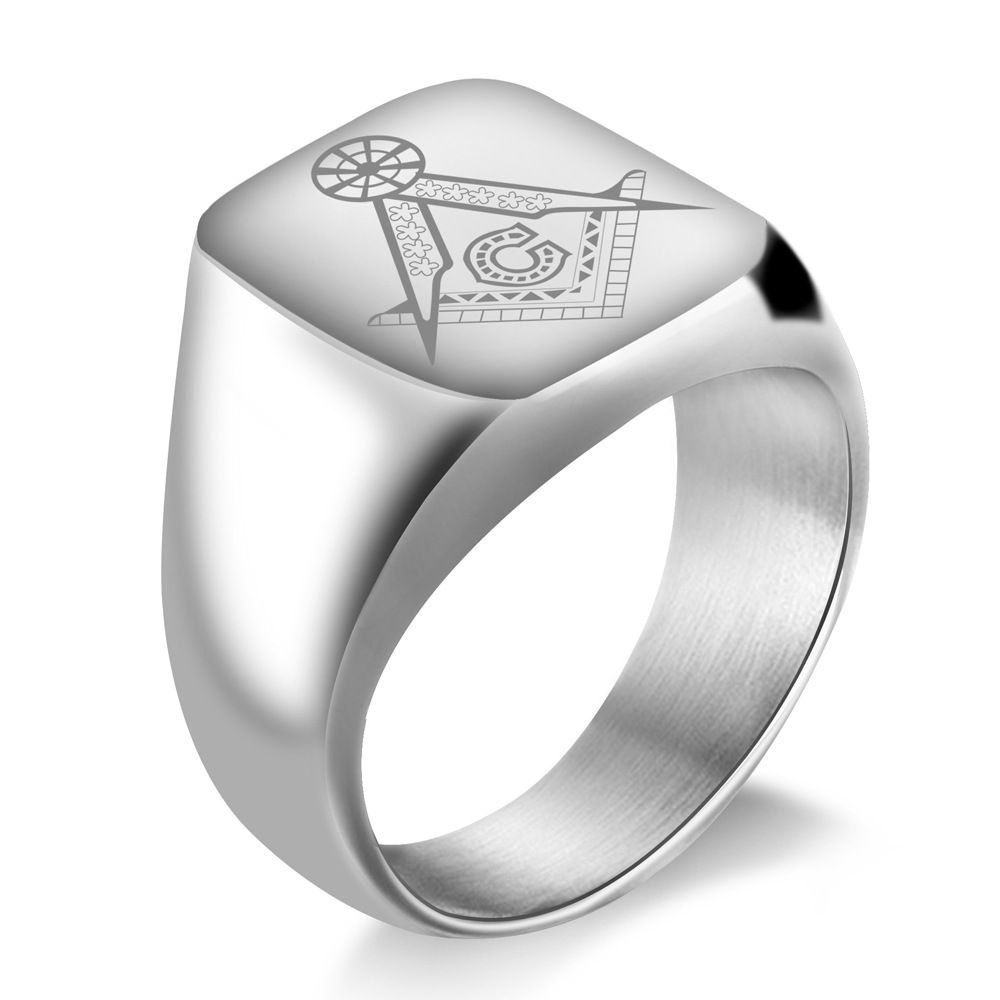 Vintage ins style men's stainless steel cast ring Wholesale | Wholesale Jewelry Only 2