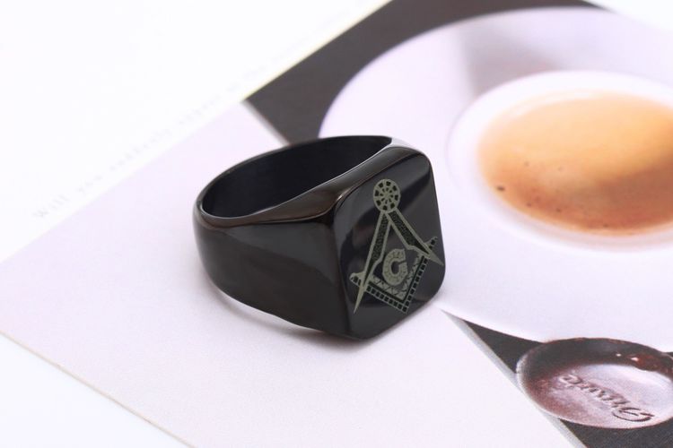 Vintage ins style men's stainless steel cast ring Wholesale | Wholesale Jewelry Only 8