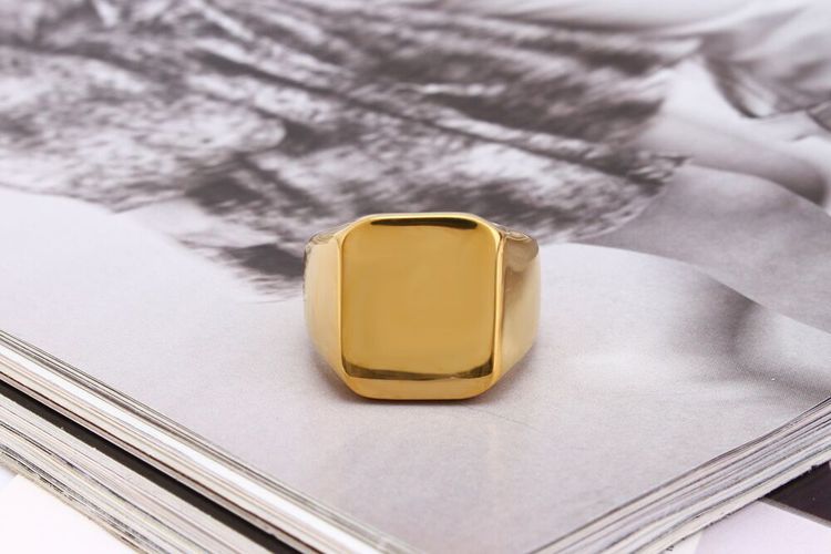 Wholesale Fashion Men's Celebrity Titanium steel ring | Wholesale Jewelry Only 3