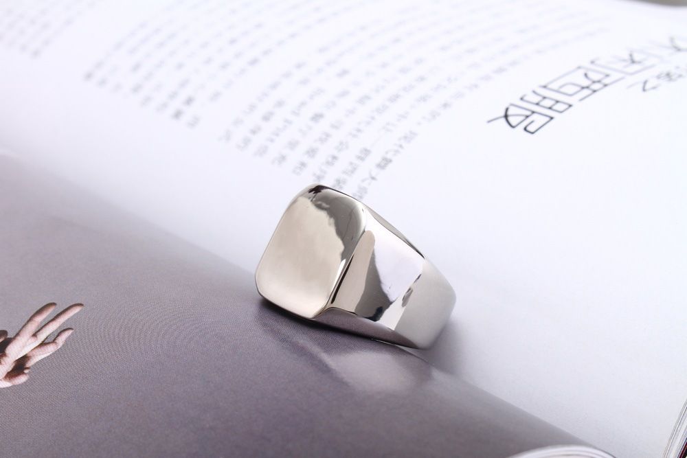 Wholesale Fashion Men's Celebrity Titanium steel ring | Wholesale Jewelry Only 4