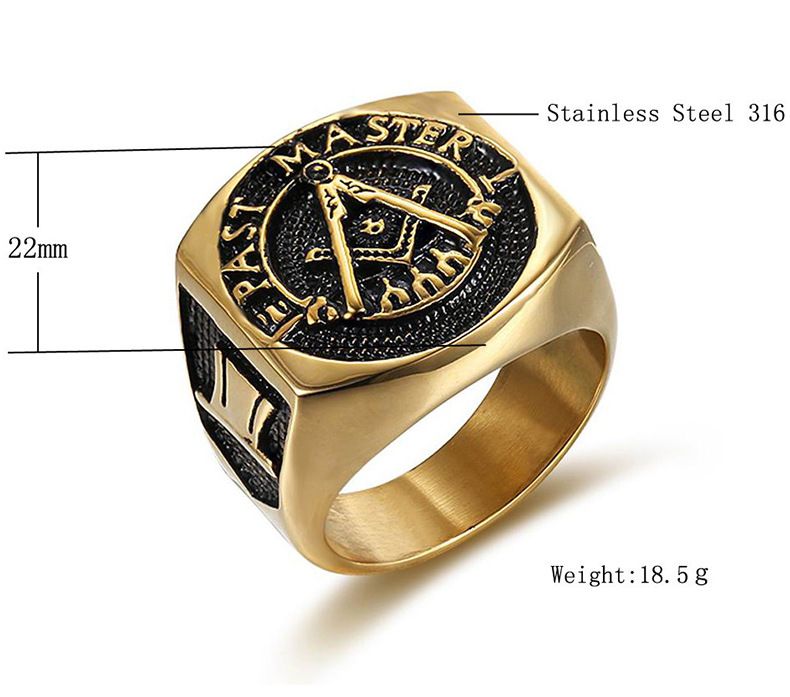 Mystic Vintage Titanium Men's Ring Hot Sale | Wholesale Jewelry Only 2