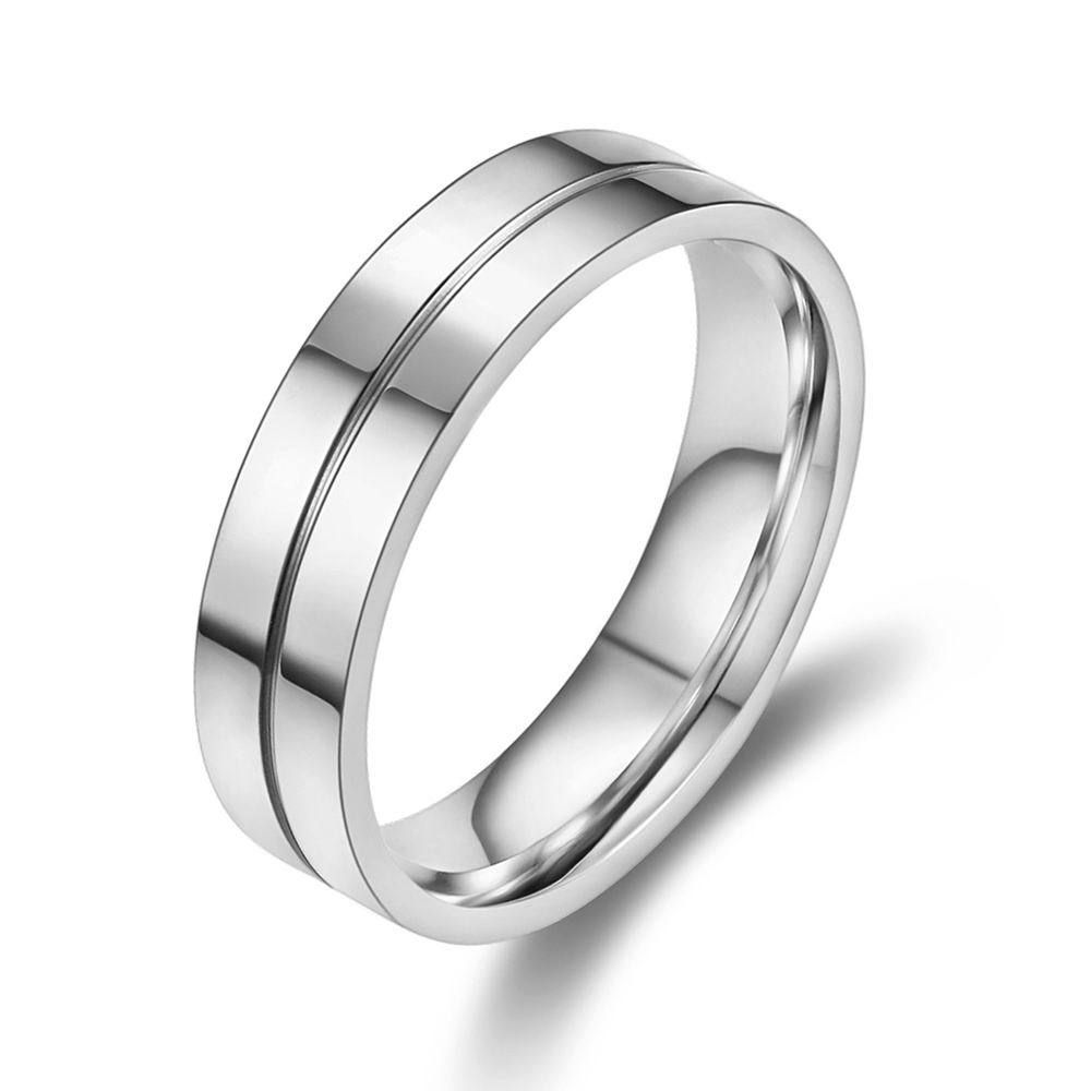 Fashion personalized new zirconia stainless steel couple ring | Wholesale Jewelry Only 3