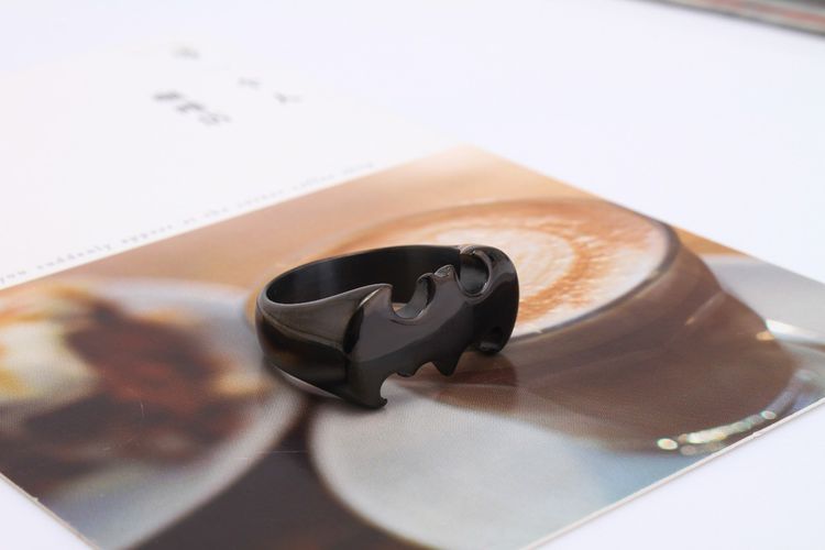 Street Fashion Retro Cool Bat Titanium Ring Wholesale | Wholesale Jewelry Only 3
