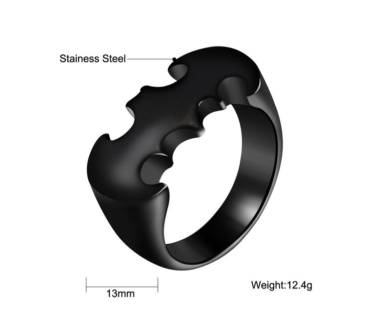 Street Fashion Retro Cool Bat Titanium Ring Wholesale | Wholesale Jewelry Only 5