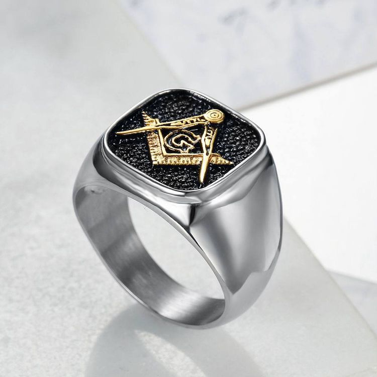 Hip Hop Classic Men's Ring Vintage Wholesale Titanium Ring | Wholesale Jewelry Only 2