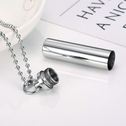 Wholesale Creative Perfume Bottle Openable Pendant Couple Necklace | Wholesale Jewelry Only