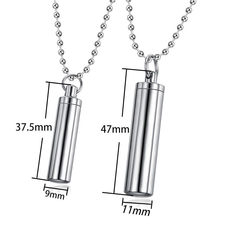 Wholesale Creative Perfume Bottle Openable Pendant Couple Necklace | Wholesale Jewelry Only 6