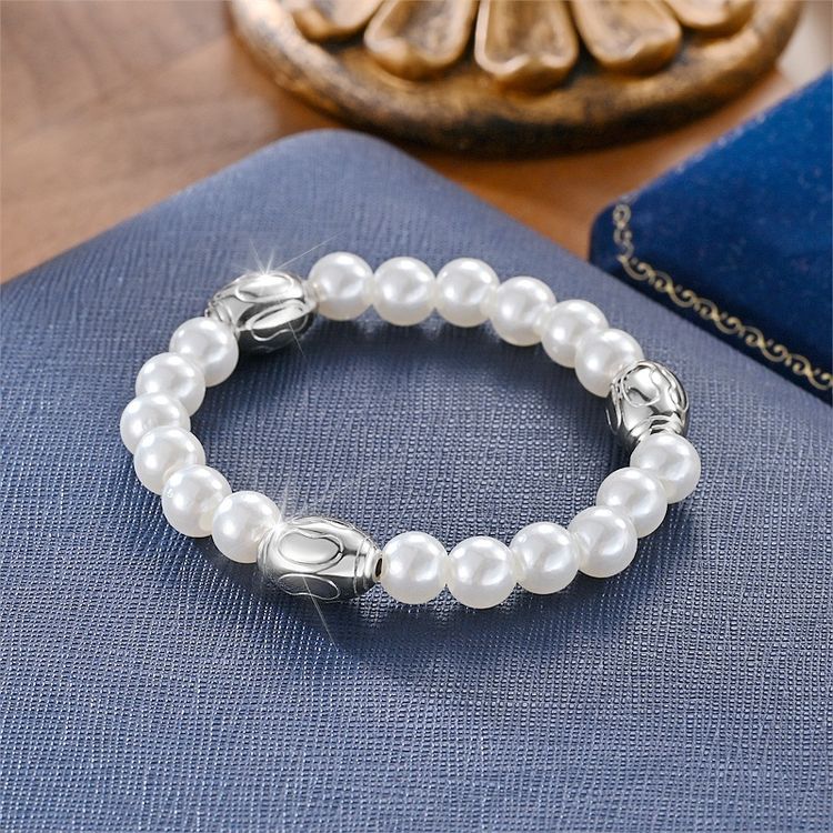 Fashion PEC pearl elastic threading Wholesale beads Bracelet | Wholesale Jewelry Only 4