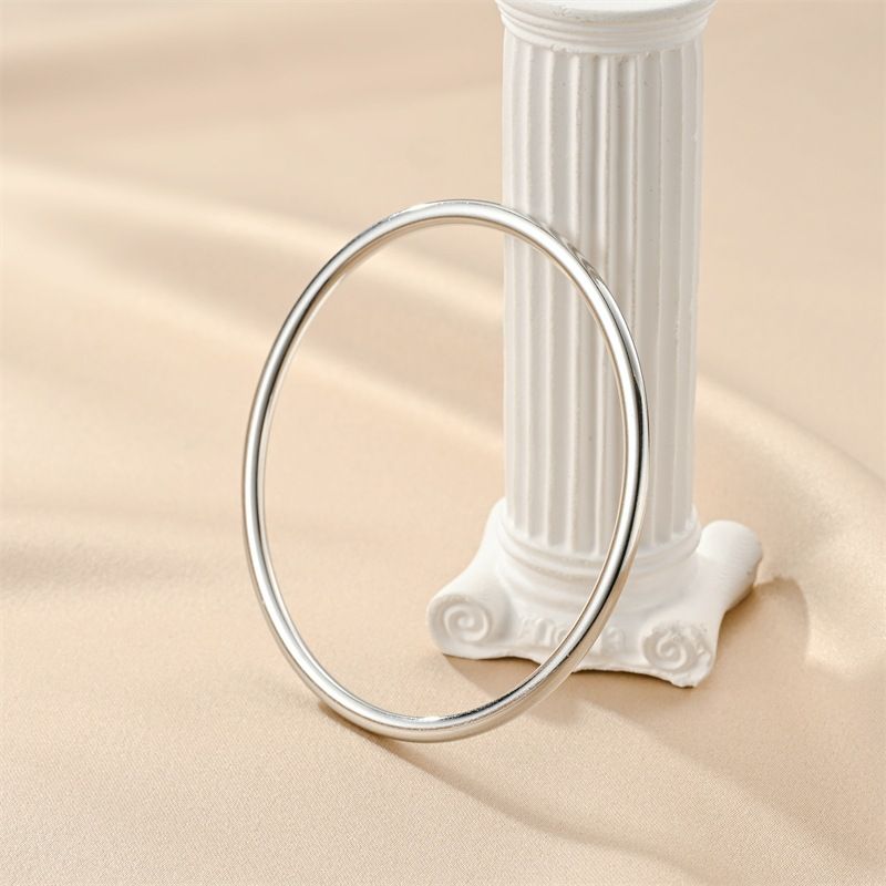 Fashion Sand Gold Plated Round Titanium Stainless Steel Bracelet | Wholesale Jewelry Only 5