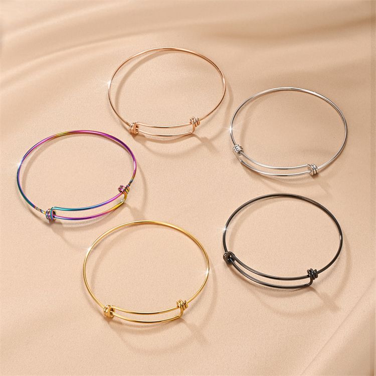 Size adjustable Vegetable Titanium Steel Fashion Bracelet Wholesale | Wholesale Jewelry Only 9