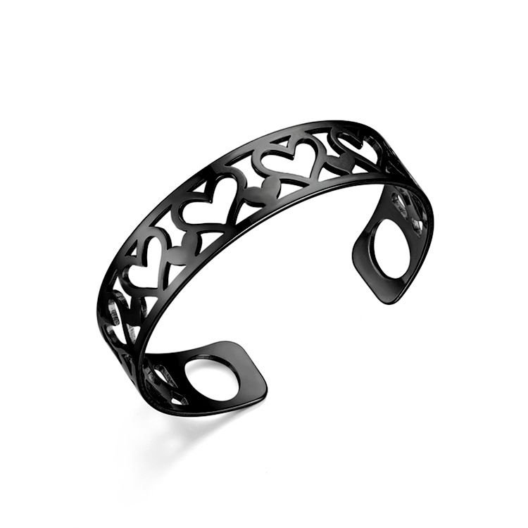Heart Skeleton Adjustable Stainless Steel Bracelet Wholesale | Wholesale Jewelry Only 4