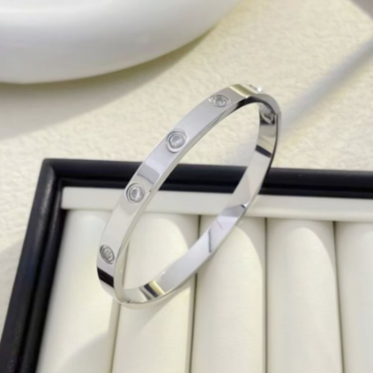 Wholesale Starry Star Zirconia Titanium Steel Bracelet | Wholesale Jewelry Only 7