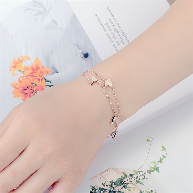 Fashion Wholesale 316L Titanium Steel Butterfly Bracelet | Wholesale Jewelry Only 4